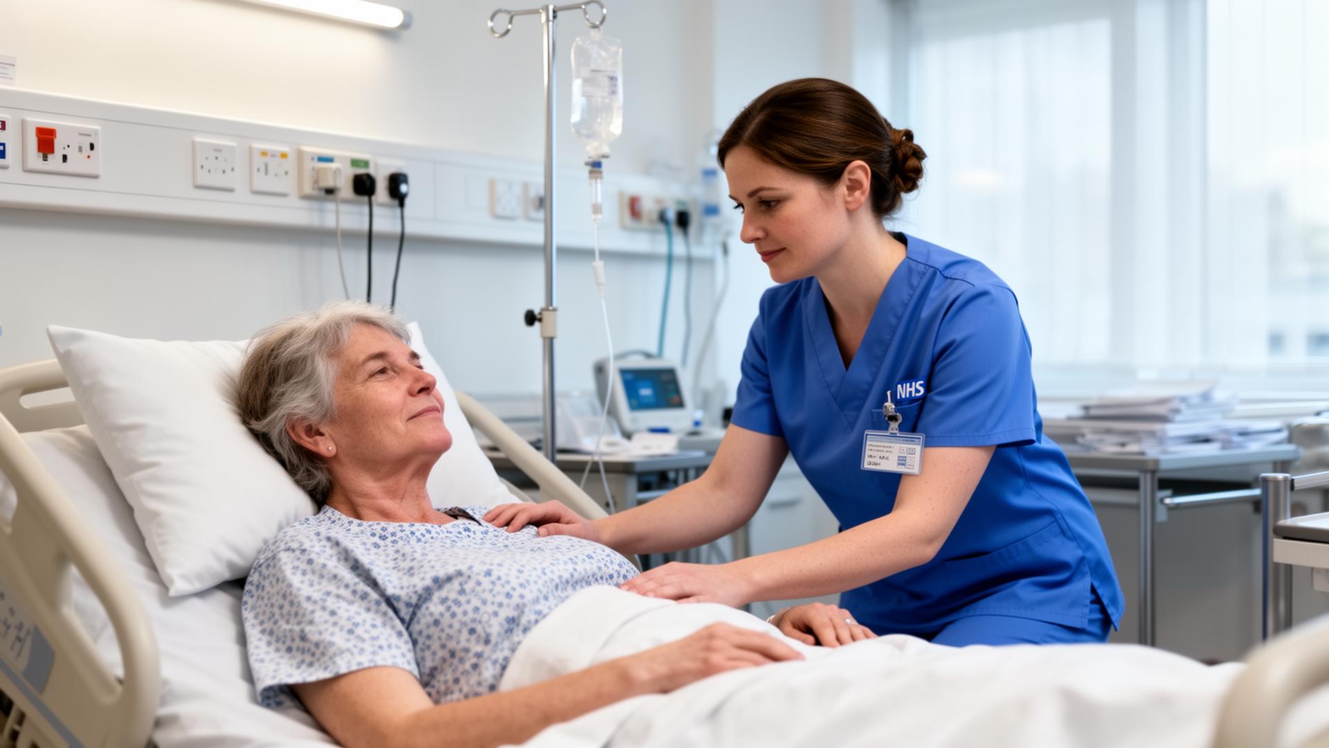 Nurse on a hospital ward