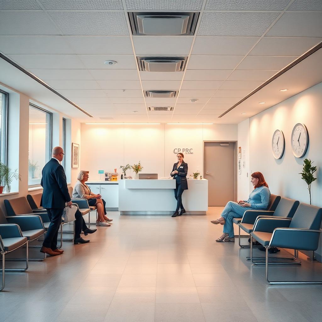 GP practice reception
