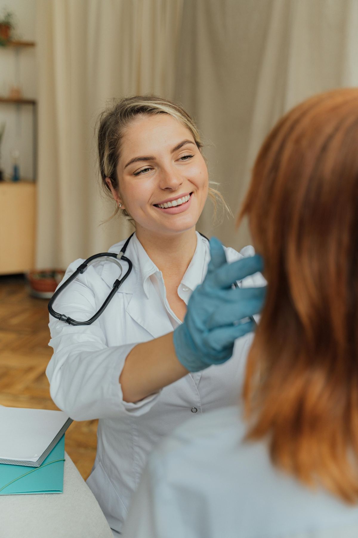 Healthcare professional at work